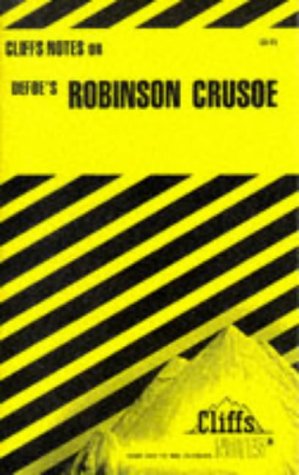 Imagen de archivo de Defoe's Robinson Crusoe (Cliffs Notes) a la venta por Front Cover Books