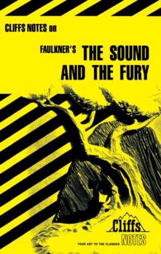 Imagen de archivo de The Sound and the Fury (Cliffs Notes) a la venta por SecondSale