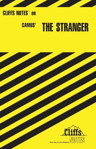 9780822012283: Cliffs Notes on Camus' the Stranger