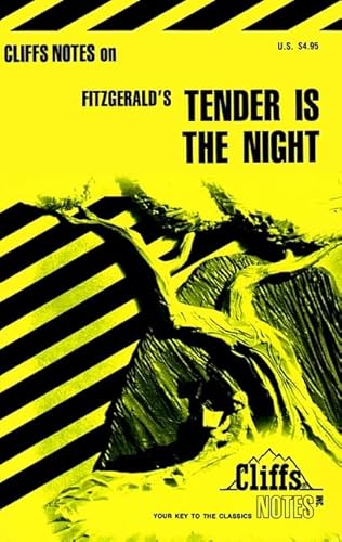 Stock image for Cliffs Notes - F. Scott Fitzgerald's Tender Is the Night for sale by gearbooks