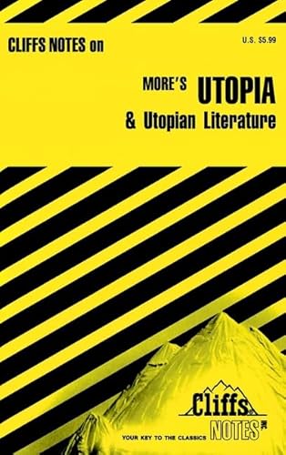 9780822013181: Cliffsnotes More's Utopia and Utopian Literature