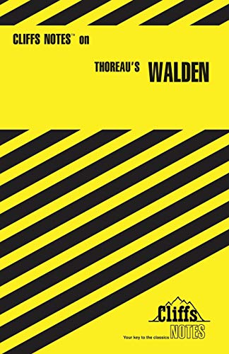 Stock image for CliffsNotes on Thoreau's Walden for sale by TextbookRush