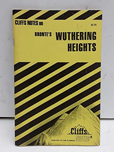 9780822013938: Bronte'S Wuthering Heights (Cliffs notes)