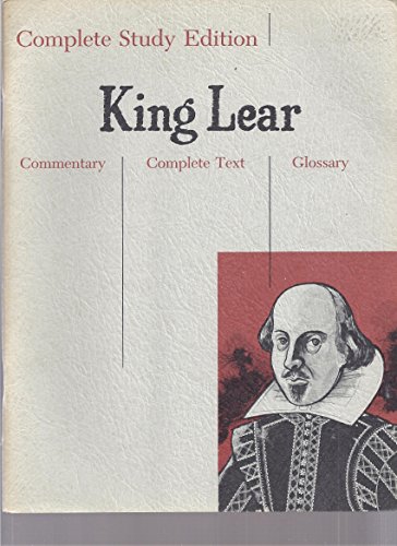 Beispielbild fr King Lear (Complete Study Edition) zum Verkauf von HPB-Red