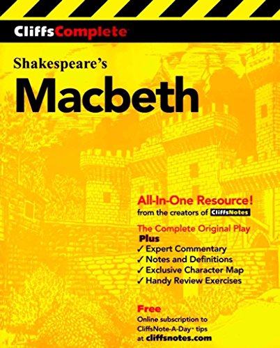 Beispielbild fr Macbeth (Cliffs Complete Study Editions) zum Verkauf von SecondSale