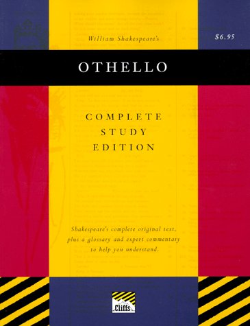 Imagen de archivo de Othello (Cliffs Complete Study Editions) a la venta por SecondSale