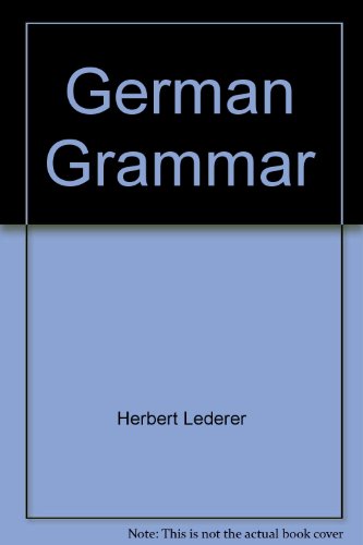 Imagen de archivo de German Grammar (Keynotes) a la venta por Wonder Book