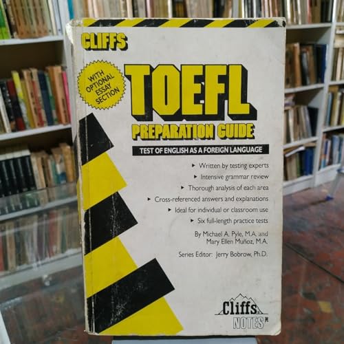 Imagen de archivo de Cliffs TOEFL Prep Guide with Cassette a la venta por Ergodebooks