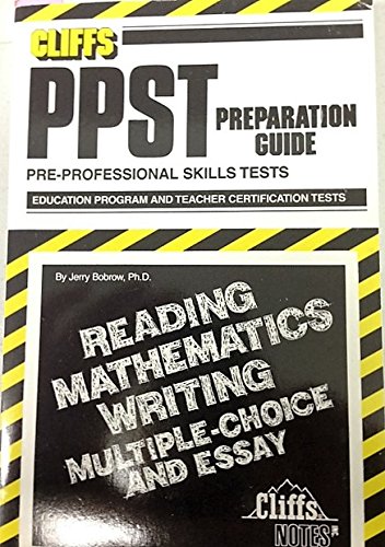 Beispielbild fr Cliffs Pre-Professional Skills Tests Preparation Guide zum Verkauf von Wonder Book