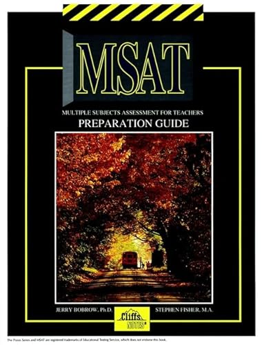 Imagen de archivo de Multiple Subjects Assessment for Teachers Preparation Guide (Cliffs Test Prep) a la venta por Ergodebooks