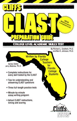 Stock image for CLAST Preparation Guide (Cliffs Test Prep) for sale by Once Upon A Time Books