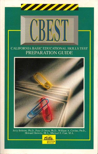 9780822020691: Cbest: California Basic Educational Skills Test Preparation Guide (Cliffs Test Preparation Series)