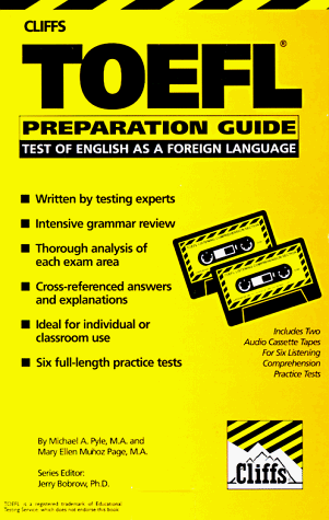 Imagen de archivo de TOEFL Preparation Guide, with Cassette a la venta por ThriftBooks-Atlanta