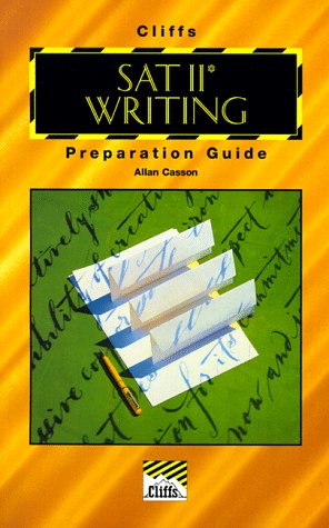 Stock image for SAT II Writing Preparation Guide (Cliffs Test Prep) for sale by Wonder Book