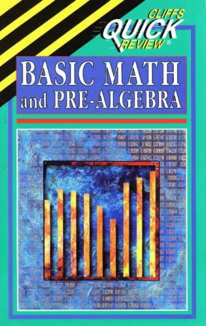Imagen de archivo de Basic Math and Pre-Algebra (Cliffs Quick Review) a la venta por SecondSale
