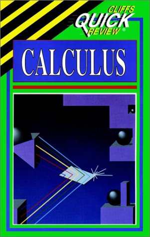 Imagen de archivo de Cliffs Quick Review: Calculus a la venta por Priceless Books