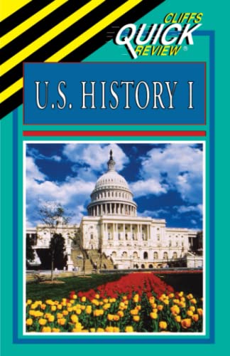 9780822053606: U.S. History I (Cliffs Quick Review)