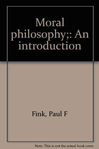 Imagen de archivo de Moral philosophy;: An introduction a la venta por Half Price Books Inc.