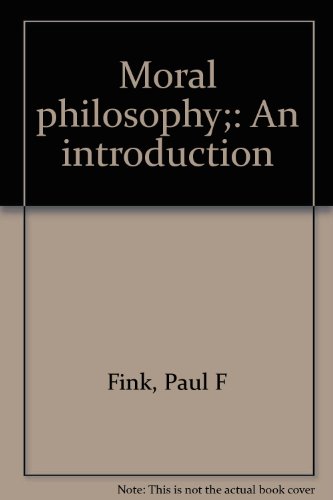 Stock image for Moral philosophy;: An introduction for sale by Half Price Books Inc.