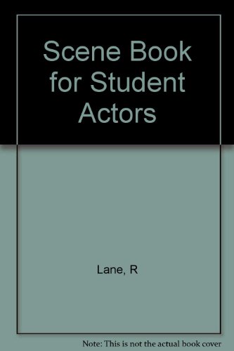 Beispielbild fr Scenebook for Student Actors zum Verkauf von Better World Books
