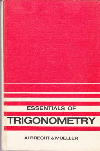 Beispielbild fr Essentials of Trigonometry zum Verkauf von ThriftBooks-Atlanta