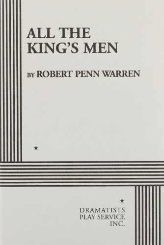 Stock image for All the King's Men (Warren) - Acting Edition for sale by SecondSale