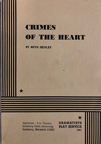 Beispielbild fr Crimes of the Heart zum Verkauf von Better World Books
