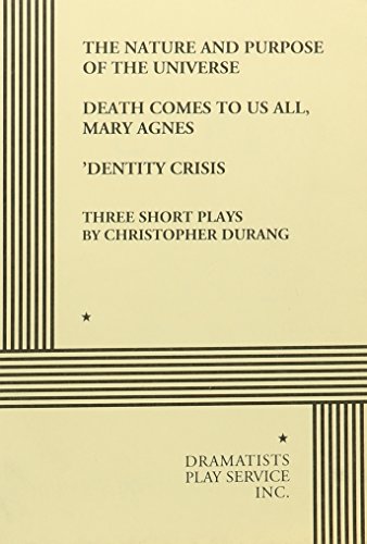 Beispielbild fr Three Short Plays by Christopher Durang zum Verkauf von WorldofBooks