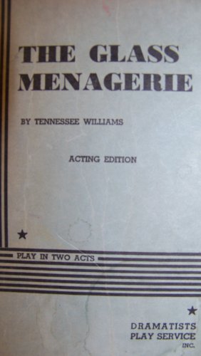 Beispielbild fr The Glass Menagerie: Acting Edition zum Verkauf von Orion Tech