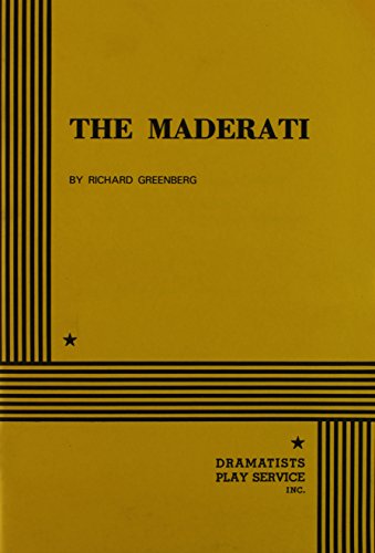 The Maderati. (9780822207139) by Richard Greenberg; Greenberg, Richard