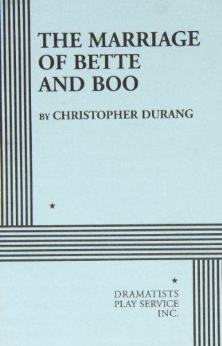 Imagen de archivo de The Marriage of Bette and Boo. (Acting Edition for Theater Productions) a la venta por Gulf Coast Books