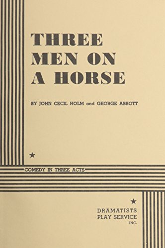 Beispielbild fr Three Men on a Horse zum Verkauf von Blackwell's