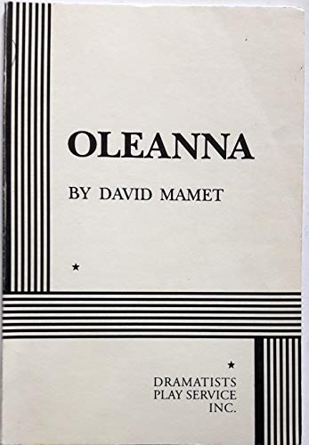 Stock image for Oleanna (Acting Edition for Theater Productions) for sale by SecondSale