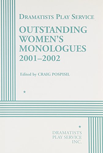 Beispielbild fr Outstanding Women's Monologues (Acting Edition for Theater Productions) zum Verkauf von WorldofBooks