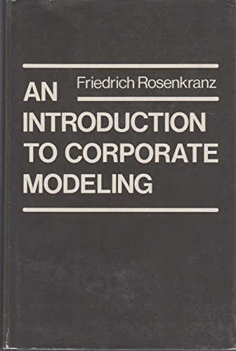 9780822304265: An Introduction to Corporate Modeling