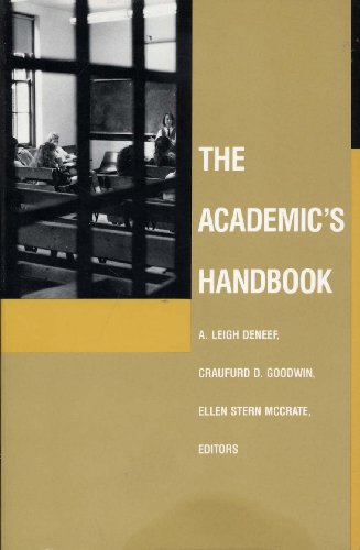 Beispielbild fr The Academic's Handbook zum Verkauf von Ergodebooks