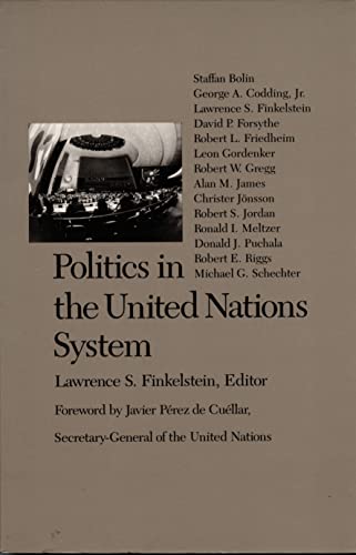 Politics in the United Nations System.