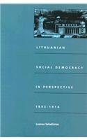 9780822310150: Lithuanian Social Democracy in Perspective, 1893-1914