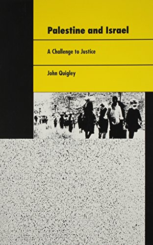 Beispielbild fr Palestine and Israel: A Challenge to Justice zum Verkauf von Roundabout Books