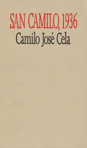 9780822311799: San Camilo, 1936: The Eve, Feast, and Octave of St. Camillus of the Year 1936 in Madrid