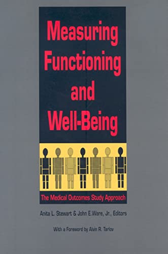 9780822312123: Measuring Functioning and Well-Being: The Medical Outcomes Study Approach