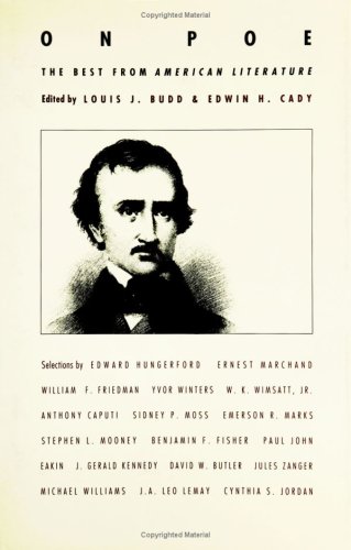 9780822313113: On Poe: The Best from "American Literature" (Best in American literature): The Best from American Literature