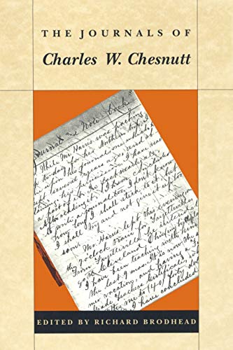 Imagen de archivo de The Journals of Charles W. Chesnutt a la venta por Green Street Books