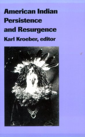 Stock image for American Indian Persistence and Resurgence for sale by Better World Books: West