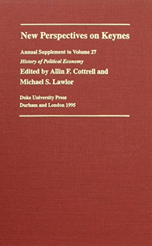 Beispielbild fr New Perspectives on Keynes (Volume 27) (History of Political Economy Annual Supplement) zum Verkauf von HPB-Red