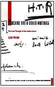 Stock image for Machine Art and Other Writings: The Lost Thought of the Italian Years for sale by THE SAINT BOOKSTORE