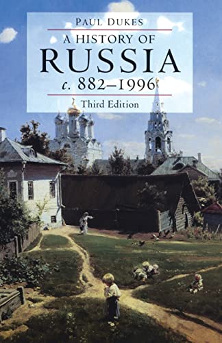 Beispielbild fr A History of Russia: Medieval, Modern, Contemporary, c.882-1996 zum Verkauf von SecondSale