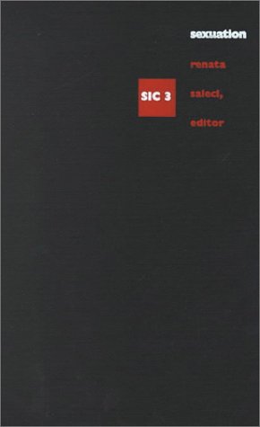 Imagen de archivo de Sexuation: SIC 3 ([sic] Series) a la venta por Midtown Scholar Bookstore