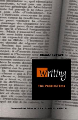 9780822325208: Writing: The Political Test (Post-Contemporary Interventions)