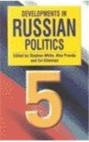 Beispielbild fr Developments in Russian Politics 5 zum Verkauf von Table of Contents